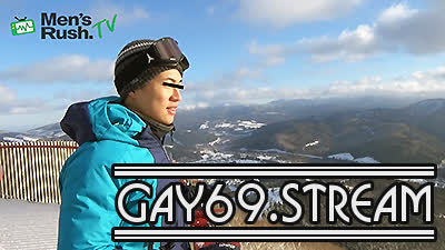 【HD】【MR-ON1088】 YUKIYAと一緒に雪山へGO！スキーの後はオナニーでドピュッ！