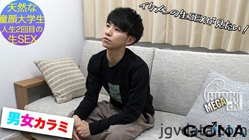 [HD][GONA-078] 【G-ONA：HD高画質】少し天然な童顔大学生が人生で2回目のセックスに挑戦!